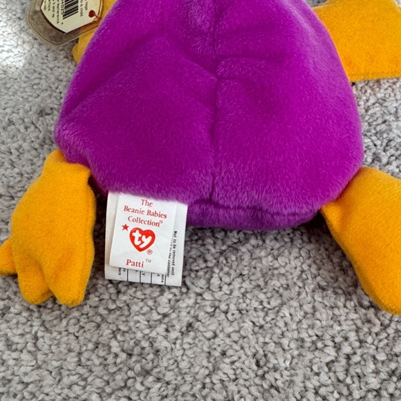 Ty Beanie Baby Purple Platypus - Picture 5 of 7